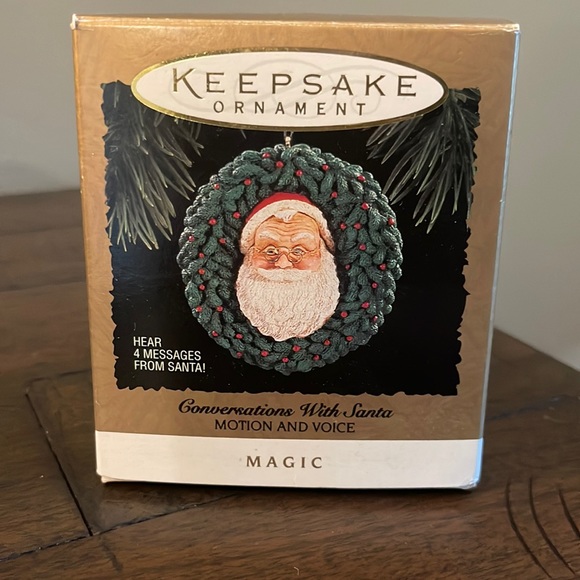 Conversations With Santa Hallmark Ornament 1994 - Picture 1 of 4